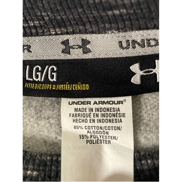 UNDER ARMOUR STORM MEN'S SHORT SLEEVE SWEATSHIRT - Picture 2 of 7